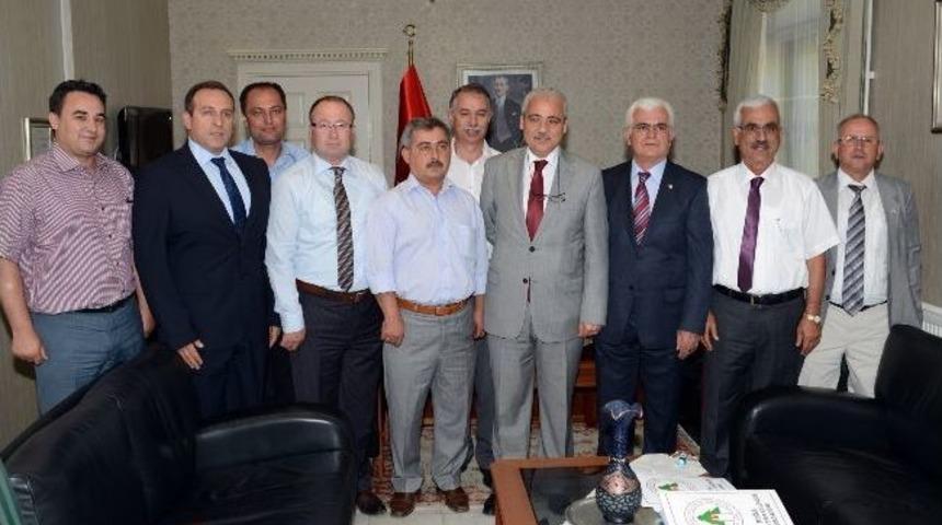 Vali G&uuml;ven&ccedil;er&rsquo;e Ziyaretler S&uuml;r&uuml;yor