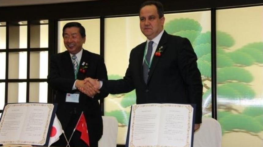 Giresun Belediye Başkanı Kerim Aksu Ve Belediye Meclis &Uuml;yelerinden Japonya'nın Sagae Kentine Ziyaret