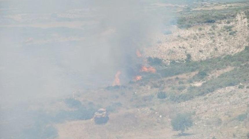 Didim&rsquo;de Makilik Yangını