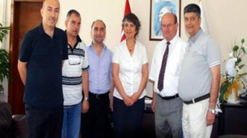 &Ccedil;gc&rsquo;den Tıp Fak&uuml;ltesi Dekanı &Ouml;zcengiz&rsquo;e Ziyaret