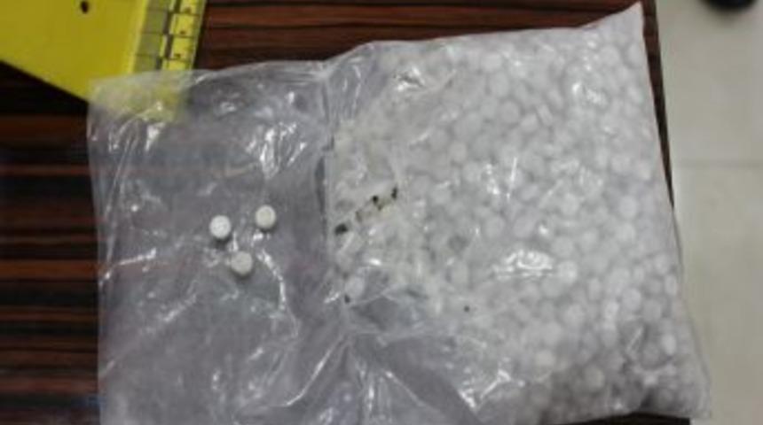Mardin&rsquo;de 8 Bin 681 Adet Ecstasy Hap Ele Ge&ccedil;irildi