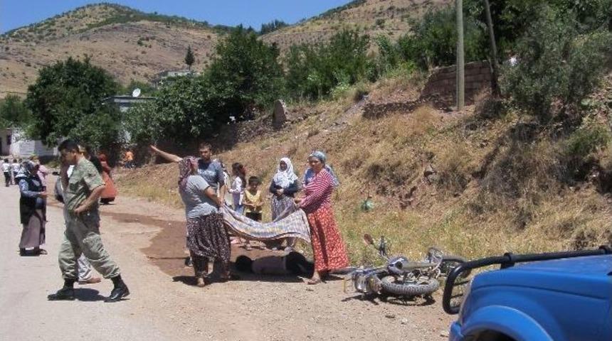 Kahramanmaraş'ta Motosiklet Kazası: 1 Yaralı