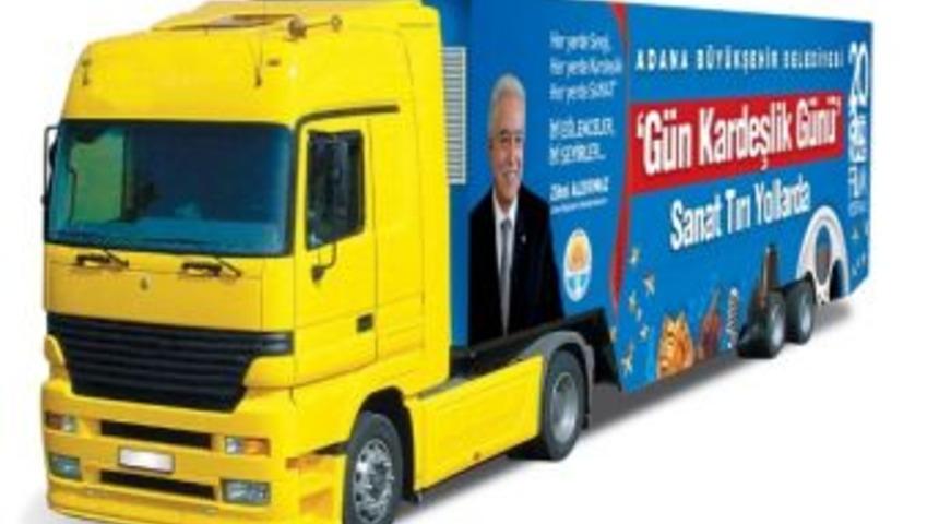 Sanat Tırı Yolcuğuna Başlıyor