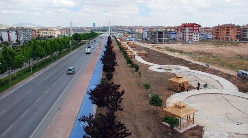 Konya’ya 5 Büyük Park Daha