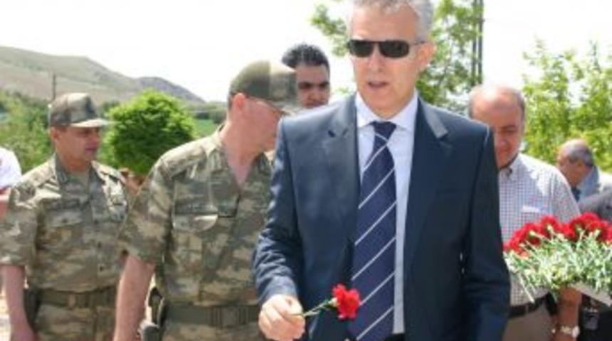 Sağman şehitleri anıldı