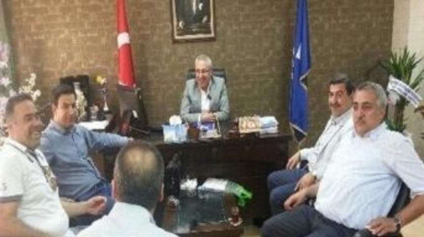 Yavuz&rsquo;dan Taş&rsquo;a &lsquo;hayırlı Olsun&rsquo; Ziyareti