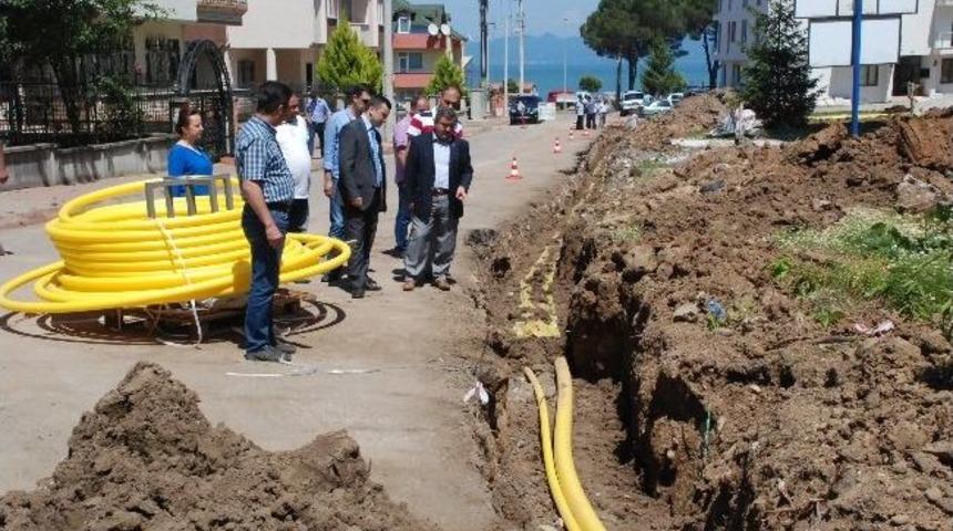 Fatsa'da Doğalgaz Hazırlığı