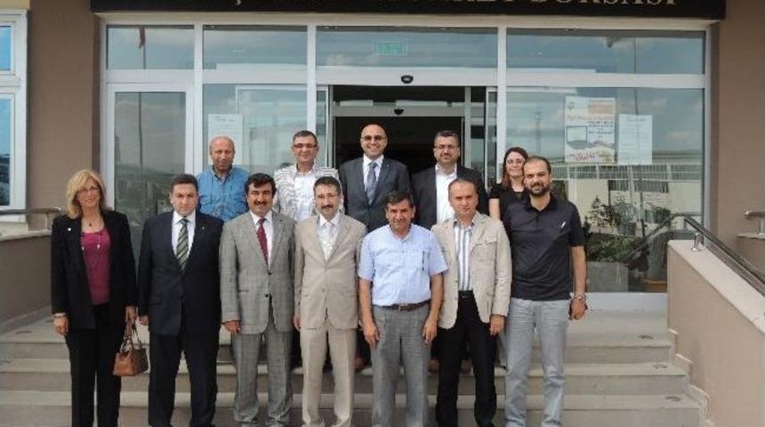 M&uuml;siad&rsquo;tan Ticaret Borsası Başkanı Bektaş&rsquo;a Kutlama Ziyareti