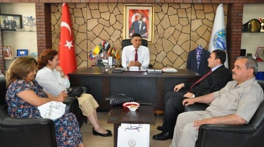 Azerbaycan B&uuml;y&uuml;kel&ccedil;iliği'nden Başkan Elibol&rsquo;a Ziyaret