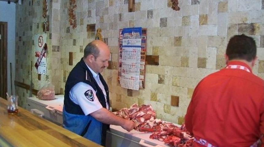 Belediyeden Kasaplara Ramazan Denetimi