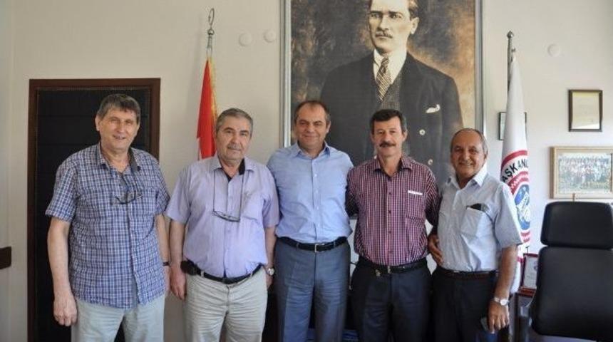 Kahveciler Odasından Başkana Ziyaret