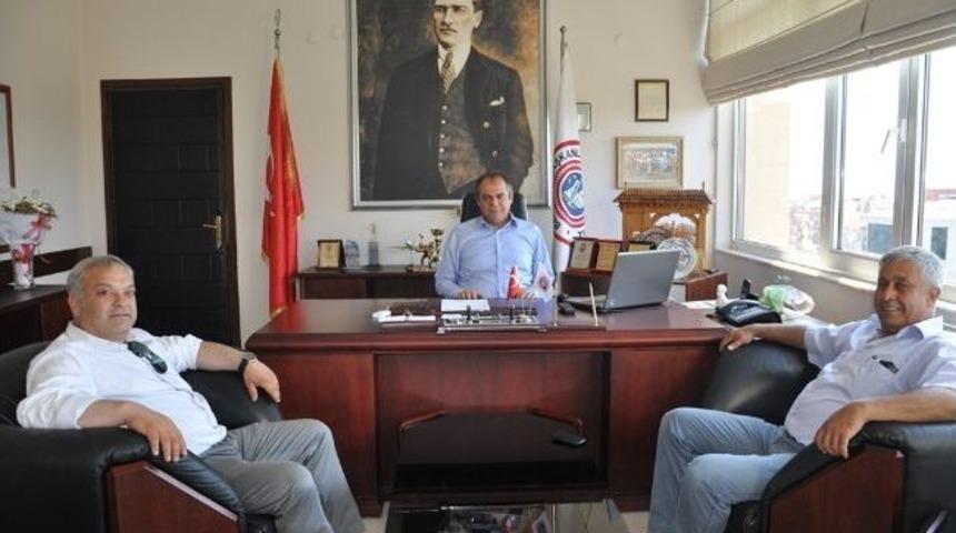 İl Genel Meclisi Başkan Vekilinden Belediyeye Ziyaret