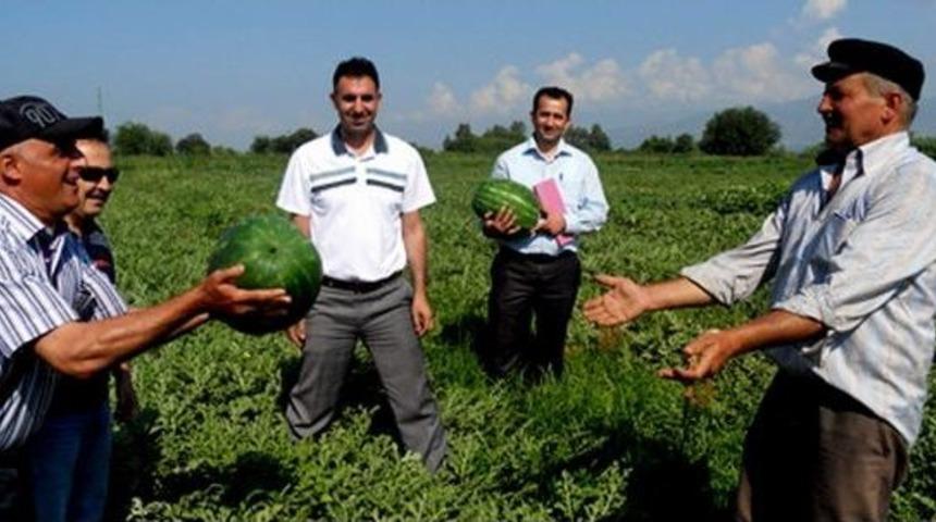 Karpuz Yenipazarlı &Ccedil;ift&ccedil;iye Umut Oldu