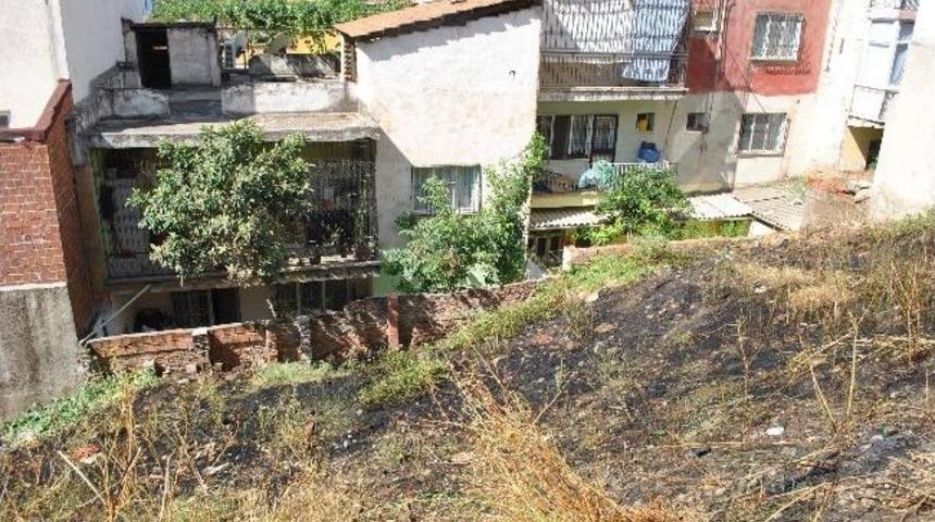 Mahallede Yangın Paniği