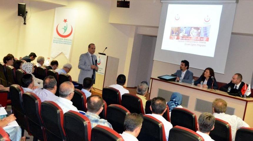 Hastane Enfeksiyonlarını &Ouml;nlemeye Y&ouml;nelik Eğitim Başlatıldı