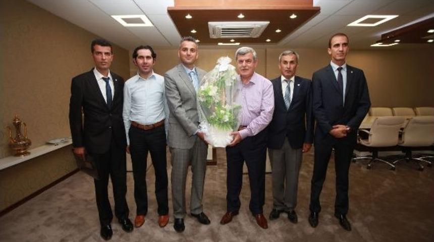 Gebze Hakemlerinden Karaosmanoğlu'na Ziyaret
