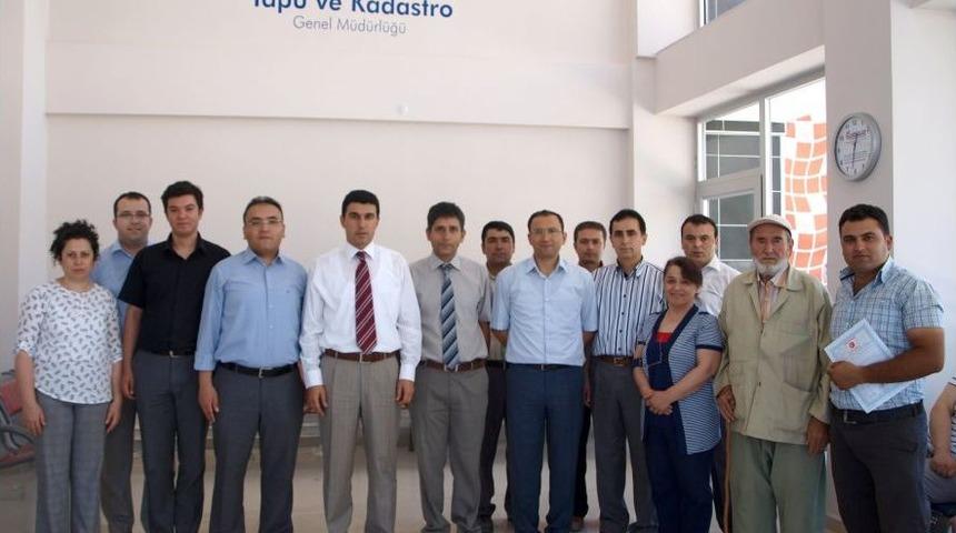 Tapu Ve Kadastro Müdürlüğü Yeni Binasında Hizmete Başladı