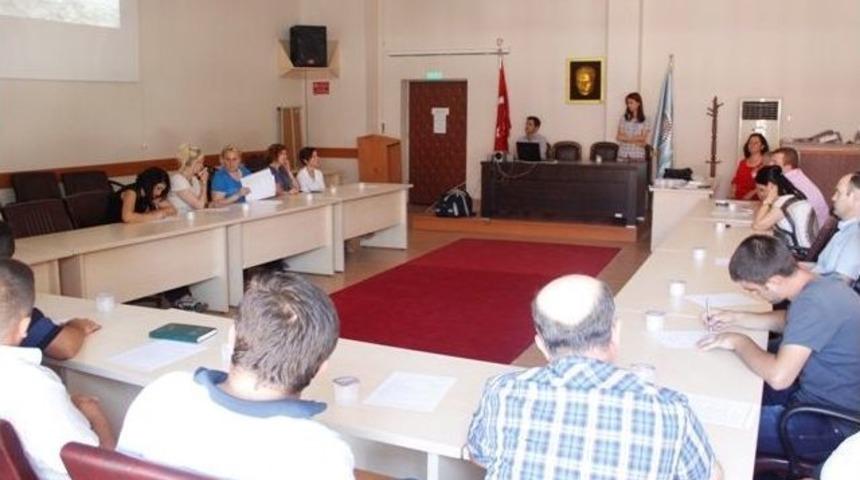 Belediye Personeline &ldquo;temel Afet Bilinci&rdquo; Eğitimi Verildi