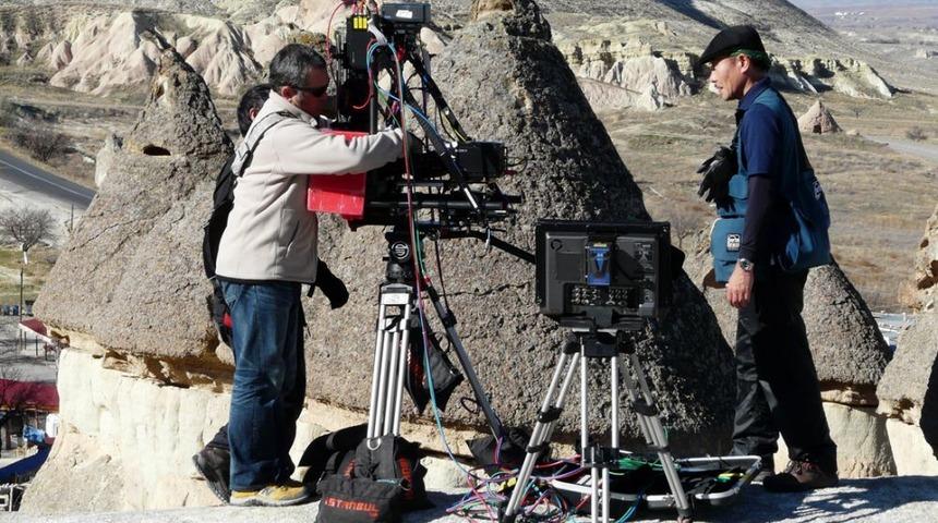 Kapadokya&rsquo;da Film Ve Belgesel &Ccedil;ekimleri Yapıldı