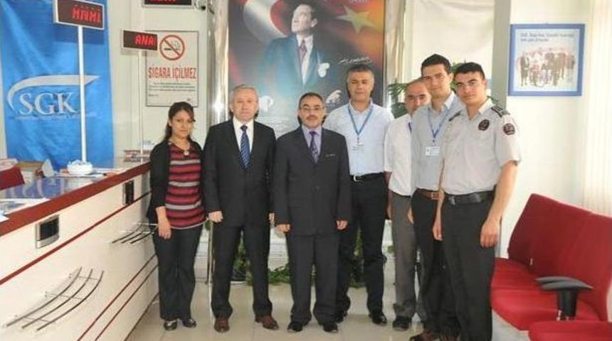 Kızılcahamam Sgk&lsquo;da G&ouml;rev Değişimi