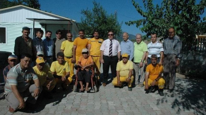 Kaymakam Karaman'dan Orman Yangın S&ouml;nd&uuml;rme Ekibine Ziyaret