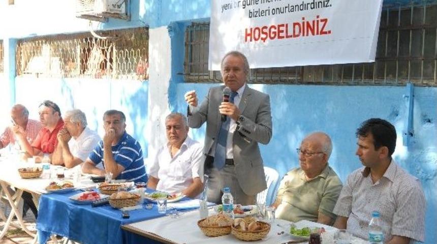 Evcilmen Sanayi Esnafıyla Buluştu