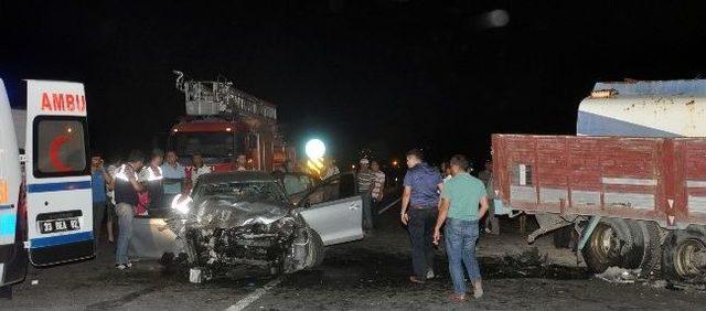 Alanya'da Trafik Kazası: 4 Yaralı