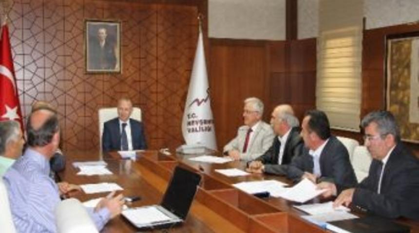 Kabhib Toplantısı Vali Mehmet Ceylan Başkanlığında Yapıldı