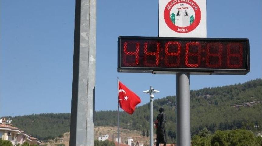 Termometre 44 Dereceyi G&ouml;sterdi