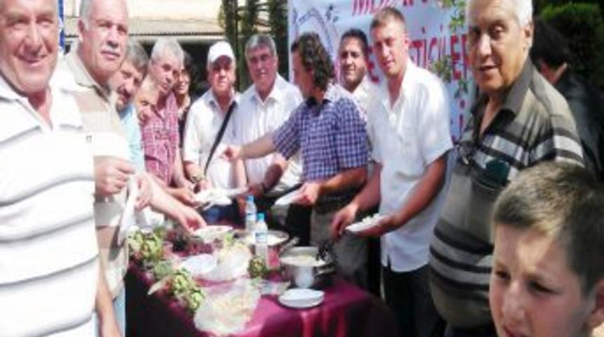 Meyve Üreticilerinden Mudanya Enginarına Tanıtım