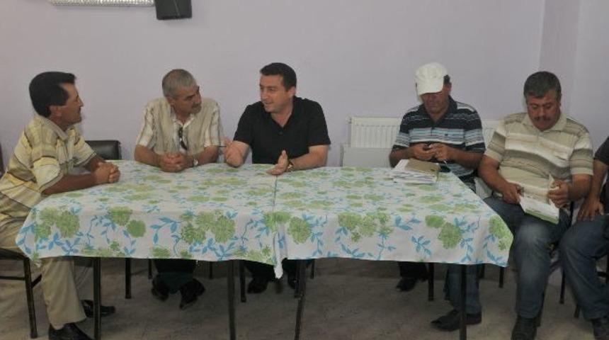 Başkan Vekili Bakıcı Muhtar Ziyaretlerini S&uuml;rd&uuml;r&uuml;yor