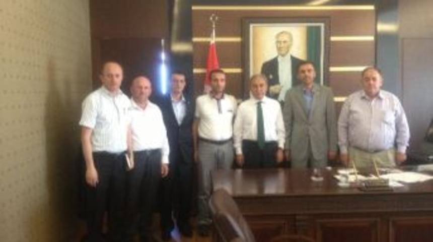 Sağlık-sen Y&ouml;netimi Vali B&uuml;y&uuml;k&rsquo;&uuml; Ziyaret Etti