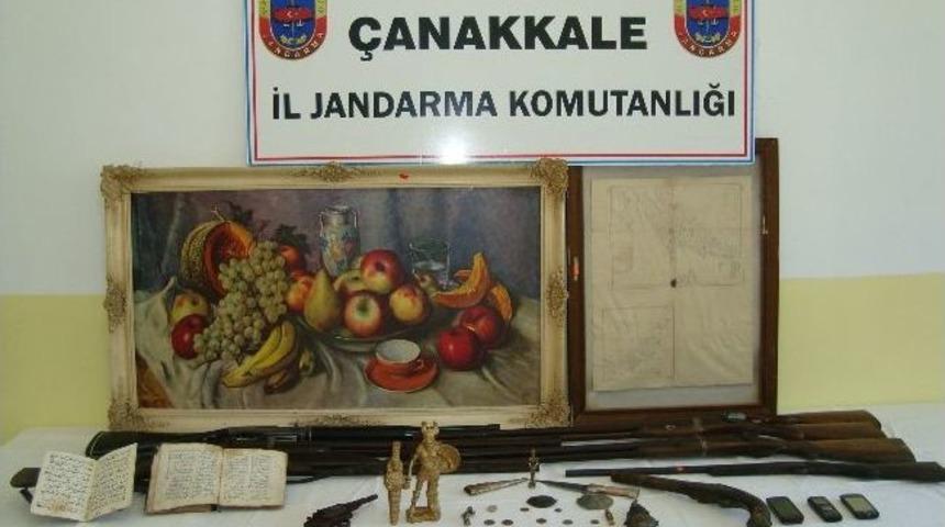&Ccedil;anakkale&rsquo;de Tarihi Eser Operasyonu