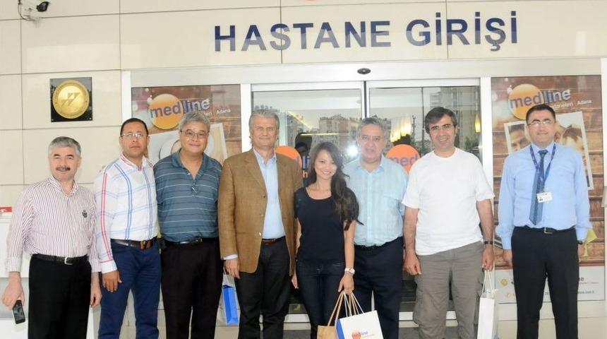Amerikalı Konuklar &Ouml;zel Medline Hastanesi&rsquo;ni Gezdi