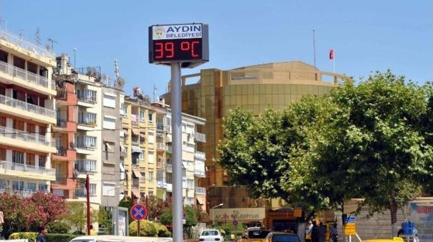 Aydın&rsquo;da Termometreler 39 Dereceyi G&ouml;sterdi