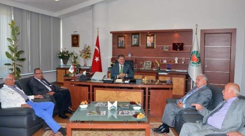 Mev Y&ouml;neticilerinden Malatya Belediyesi&rsquo;ne Ziyaret