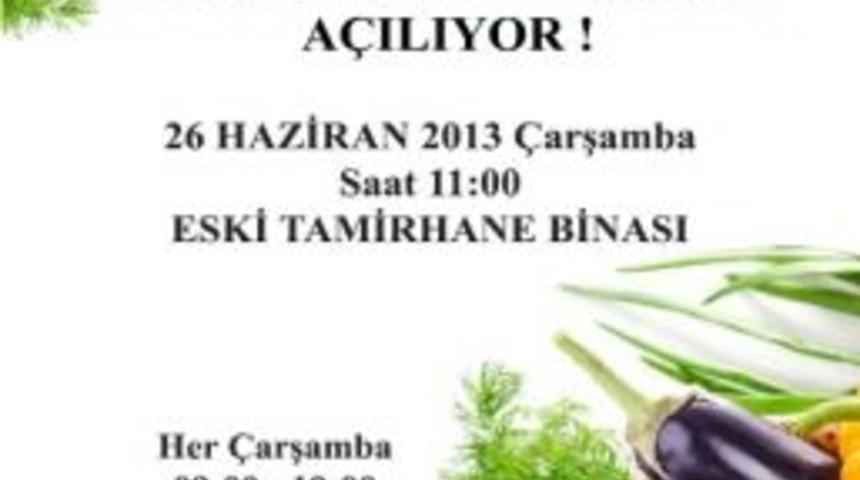 Ekopazar, Urla Organik Pazarı A&ccedil;ılıyor