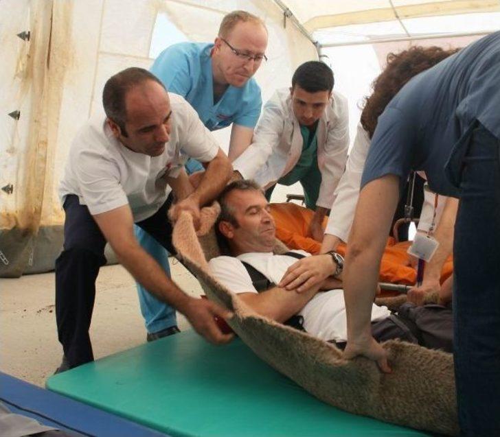 Devlet Hastahanesinde Deprem Tatbikatı G2