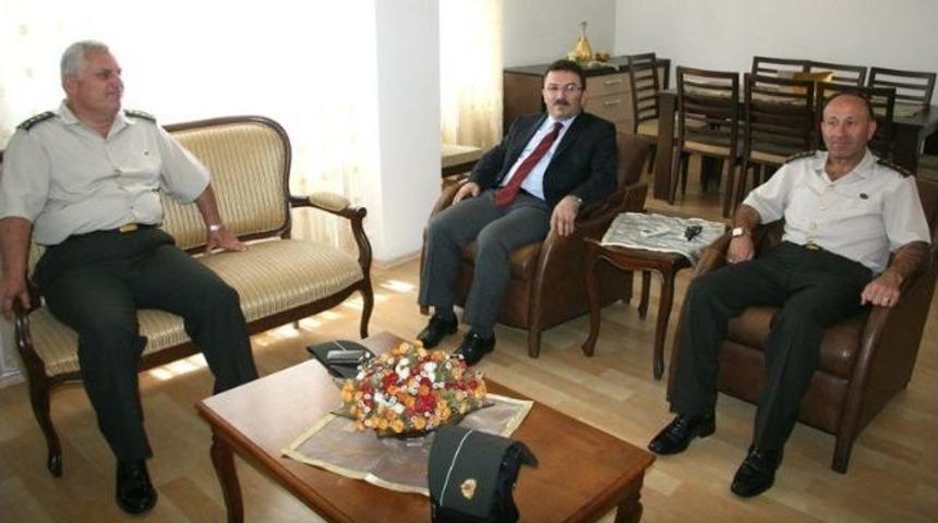 Vali Altınok'tan Askerlik Şubesi Başkanlığına Ziyaret