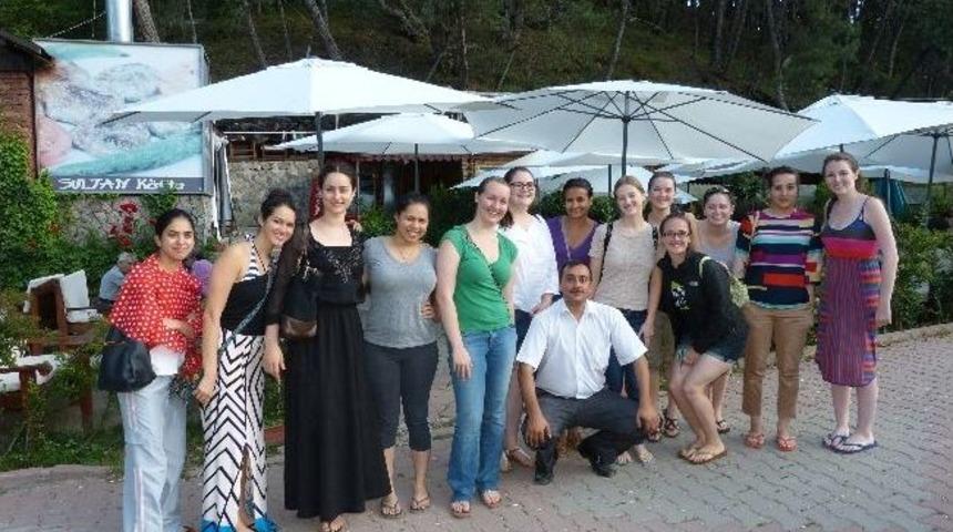 Abd&rsquo;li &Ouml;ğrenciler Kızılcahamam Kaplıcalarına Hayran Kaldılar