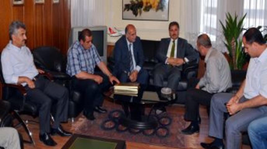 Malatya Belediye Başkanı &Ccedil;akır, MTB Ve MTSO'yu Ziyaret Etti