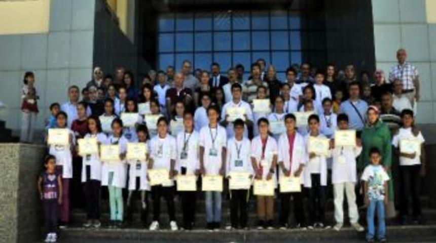 K&ouml;y Okulları Bilim Şenliği Diploma T&ouml;reni Yapıldı
