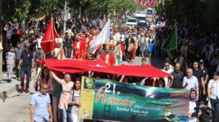 21. Hazar Şiir Akşamları Başladı