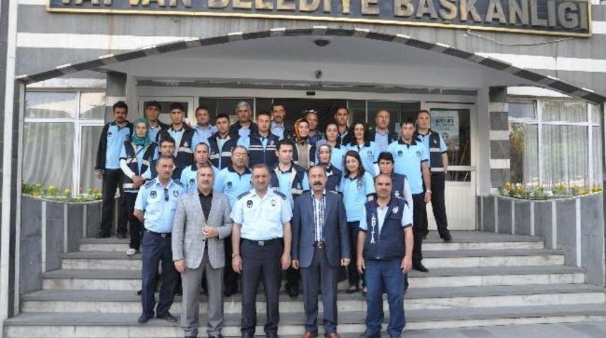 Tatvan Belediyesi Zabıta Birimini G&uuml;&ccedil;lendirdi