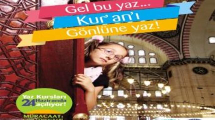 Yaz Kuran Kursları Başlıyor