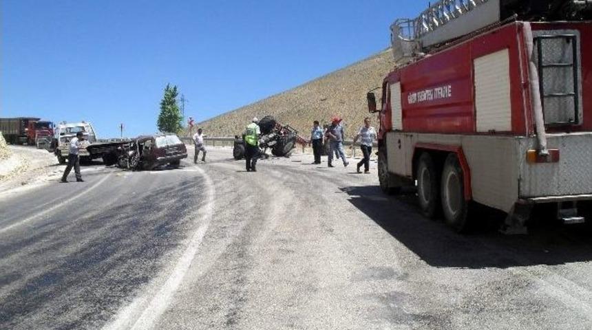 Sivas&rsquo;ta Kaza: 2 Yaralı