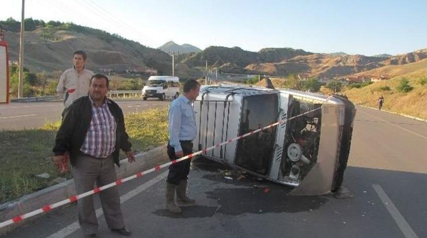 İskilip&rsquo;te Trafik Kazaları: 8 Yaralı