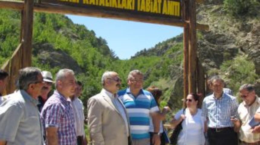Boyabat Bazalt Kayalıkları Turizme Kazandırılıyor