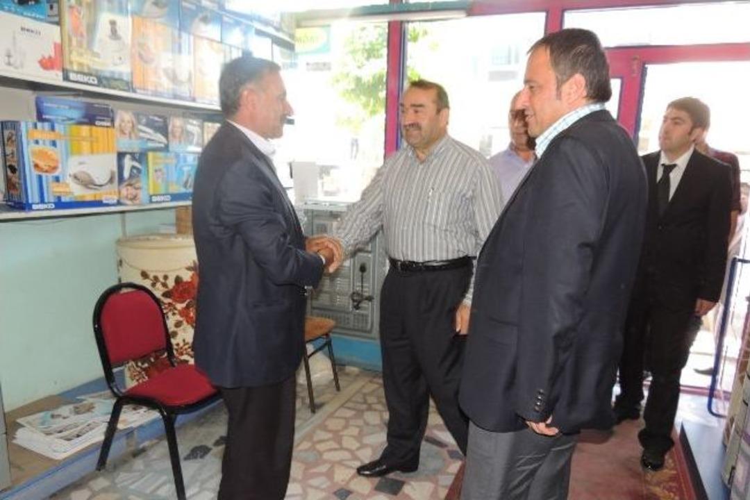 Ak Parti Milletvekilleri Eleşkirt'te Esnafın Nabzını Tuttu