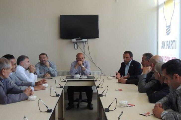 Ak Parti Milletvekilleri Eleşkirt'te Esnafın Nabzını Tuttu G4